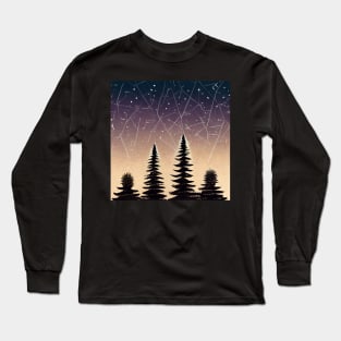 A sky full of stars at dusk Long Sleeve T-Shirt